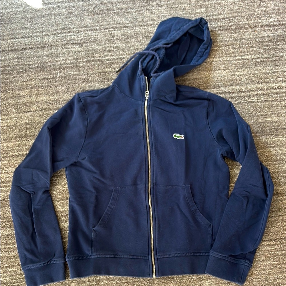 Lacoste Sport Crop Zipper Hoodie
